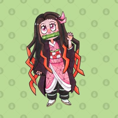 Nezuko Throw Pillow Official Demon Slayer Merch