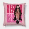 Nezuko Kamado Throw Pillow Official Demon Slayer Merch