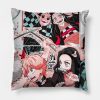 Kimetsu No Yaiba Throw Pillow Official Demon Slayer Merch