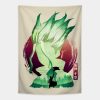 Minimalist Silhouette Senku Tapestry Official Demon Slayer Merch