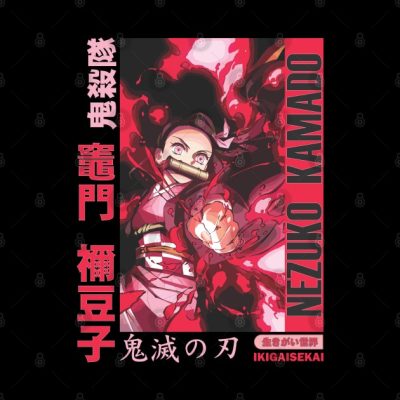 Nezuko Kamado V2 Demon Slayer Tapestry Official Demon Slayer Merch