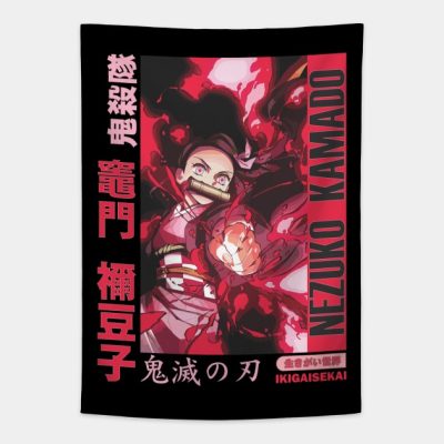 Nezuko Kamado V2 Demon Slayer Tapestry Official Demon Slayer Merch