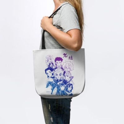 Demon Slayer Hashira By Q10Mark Tote Official Demon Slayer Merch