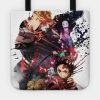 Demon Slayer Kimetsu No Yaiba Fan Art Design Tote Official Demon Slayer Merch