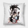 Demon Slayer Throw Pillow Official Demon Slayer Merch