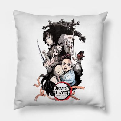 Demon Slayer Throw Pillow Official Demon Slayer Merch