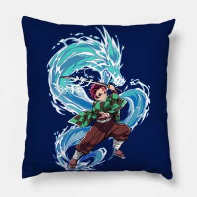 Tanjiro Kamado Throw Pillow Official Demon Slayer Merch