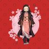 Nezuko Kamado Demon Slayer Tapestry Official Demon Slayer Merch