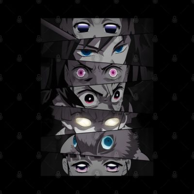 Demon Slayer Anime Eyes Tapestry Official Demon Slayer Merch