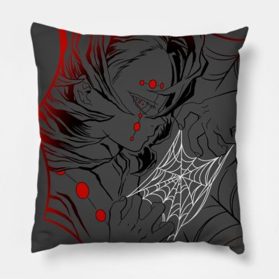 Along Came A Spider Throw Pillow Official Demon Slayer Merch