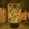 Anime Led Lamp Demon Slayer Kimetsu No Yaiba Zenitsu Agatsuma for Bedroom Decor Birthday Gift Manga - Demon Slayer Store