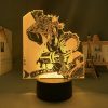 Anime Led Lamp Kimetsu No Yaiba for Bedroom Decoration Night Light Gift Manga 3d Light Demon 1 - Demon Slayer Store