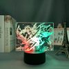 Led Lamp Dual Color Anime Demon Slayer Kyojuro Rengoku for Room Decor Birthday Gift Manga Kimetsu - Demon Slayer Store