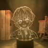 Manga 3d Light Kimetsu No Yaiba Zenitsu Agatsuma for Bedroom Decoration Night Light Gift Anime Led - Demon Slayer Store