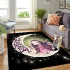 demon slayer cute anime moon carpet area rug 0 - Demon Slayer Store