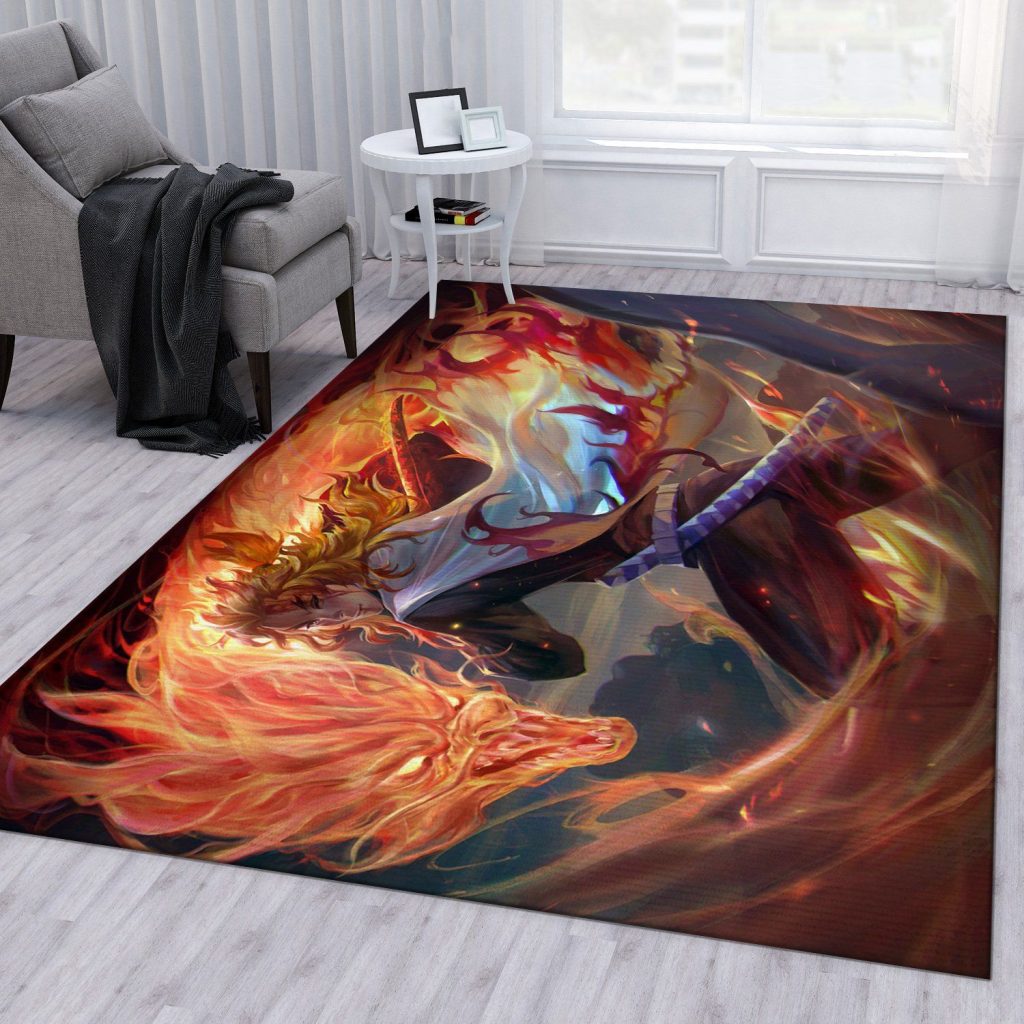 demon slayer rengoku rugs - Demon Slayer Store