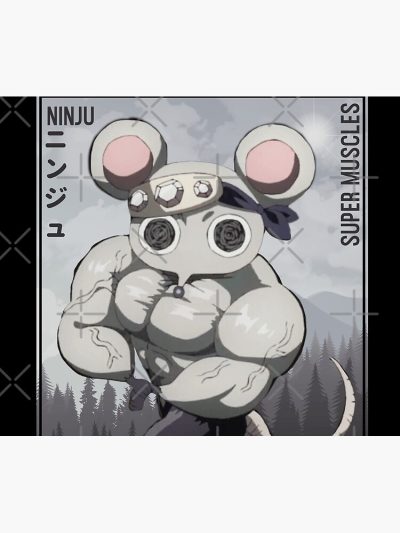 Ninju Buff Mice | Demon Slayer Kimetsu No Yaiba Tapestry Official Demon Slayer Merch