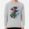 ssrcolightweight sweatshirtmensheather greyfrontsquare productx1000 bgf8f8f8 5 - Demon Slayer Store