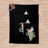 Demon Slayer - Mitsuri Kanroji And Obanai Iguro Throw Blanket Official Demon Slayer Merch