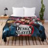 Mugen Train Movie Throw Blanket Official Demon Slayer Merch