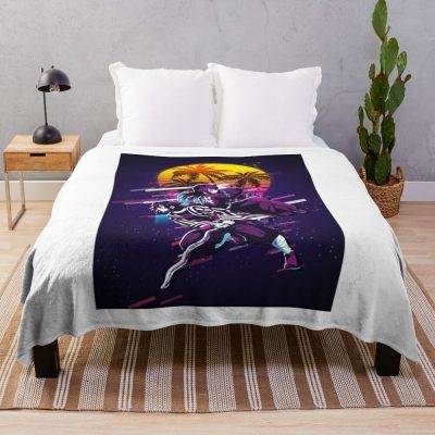 Demon Slayer Muichiro Tokito Throw Blanket Official Demon Slayer Merch