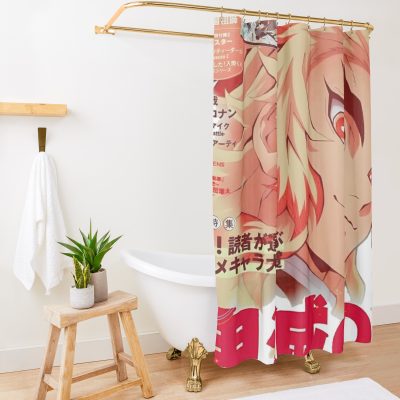 Ryon Cover Shower Curtain Official Demon Slayer Merch