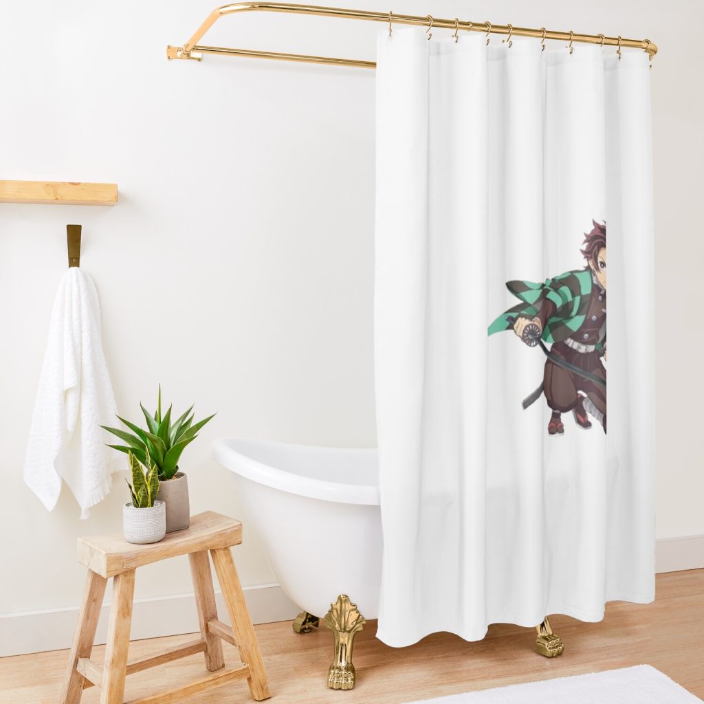 Copy Of Demon Slayer Shower Curtain Official Demon Slayer Merch