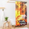 Demon Slayer  Anime Rengokukyojuro Rengoku Demon Slayer Rengoku Flame Shower Curtain Official Demon Slayer Merch