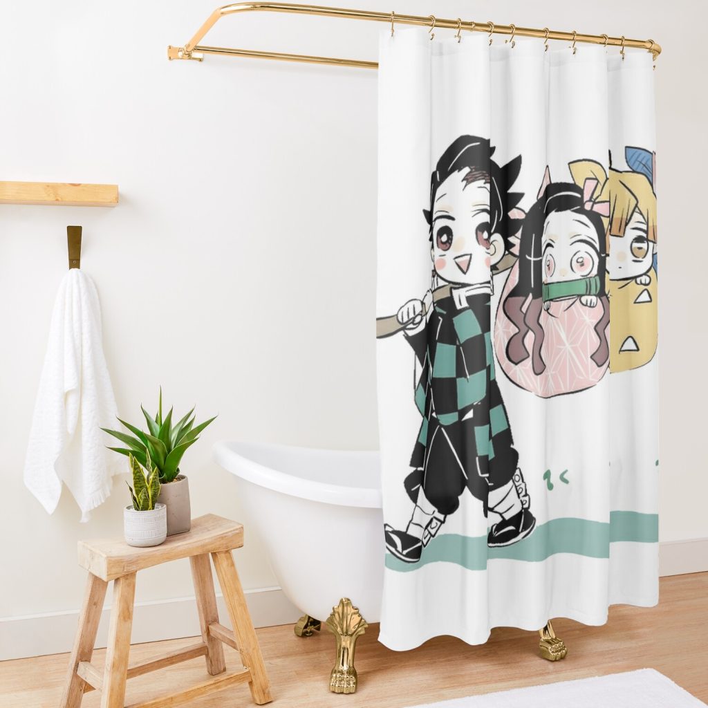 Carry Forward Shower Curtain Official Demon Slayer Merch