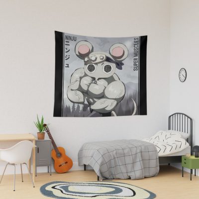 Ninju Buff Mice | Demon Slayer Kimetsu No Yaiba Tapestry Official Demon Slayer Merch