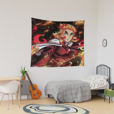 Rengoku Kyojuro Tapestry Official Demon Slayer Merch