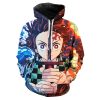 2023 Kimetsu No Yaiba Demon Slayer Men Women Sweatshirts 3D Printed Casual Boy Girl Kids Hoodies 14 - Demon Slayer Store