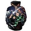 2023 Kimetsu No Yaiba Demon Slayer Men Women Sweatshirts 3D Printed Casual Boy Girl Kids Hoodies 4 - Demon Slayer Store