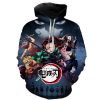 2023 Kimetsu No Yaiba Demon Slayer Men Women Sweatshirts 3D Printed Casual Boy Girl Kids Hoodies 8 - Demon Slayer Store