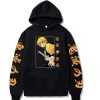 Anime Demon Slayer Hoodies Kamado Nezuko Kimetsu No Yaiba Streetwear Sweatshirts Hoodie Oversized Cozy Tops Pullovers 20 - Demon Slayer Store