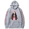 Anime Demon Slayer Hoodies Kamado Nezuko Kimetsu No Yaiba Streetwear Sweatshirts Hoodie Oversized Cozy Tops Pullovers 3 1 - Demon Slayer Store