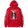 Anime Demon Slayer Hoodies Kamado Nezuko Kimetsu No Yaiba Streetwear Sweatshirts Hoodie Oversized Cozy Tops Pullovers 5 1 - Demon Slayer Store