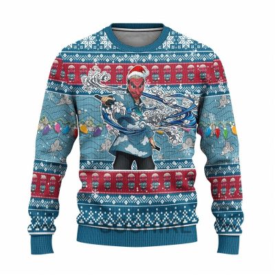 Demon Slayer Anime Ugly Christmas Sweater Kawaii Xmas Sweatshirt Harajuku Hoodie Funny 3d Fashion Pullovers Hip 15 - Demon Slayer Store