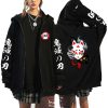 Demon Slayer Zipper Sweatshirts Zip Up Hoodie Anime Hoodies Unisex Hip Hop Streetwear Nezuko Kamado Graphic 14 - Demon Slayer Store