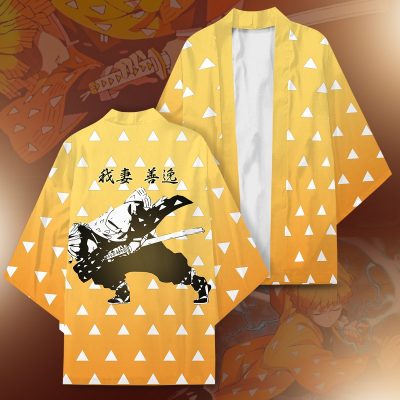 kimetso no yaiba zenitsu kimono 389925 - Demon Slayer Store