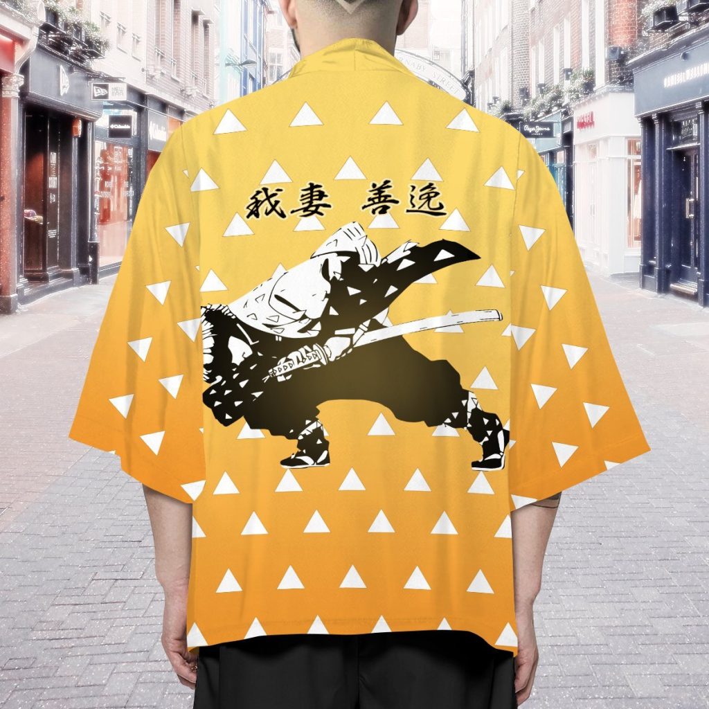 kimetso no yaiba zenitsu kimono 509473 - Demon Slayer Store