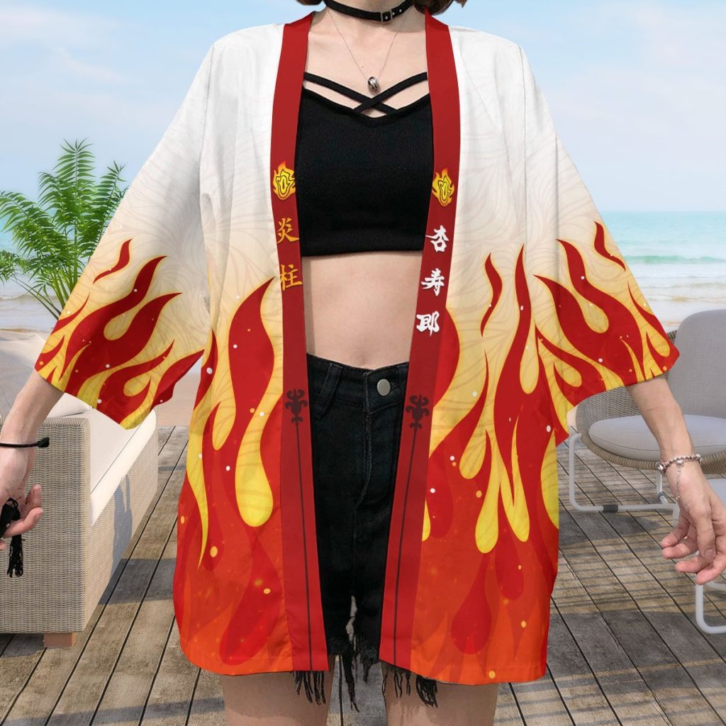 kyojuro fire kimono 329548 - Demon Slayer Store