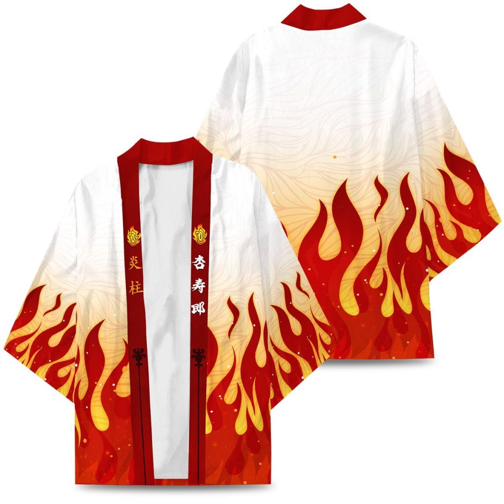 kyojuro fire kimono 663710 - Demon Slayer Store