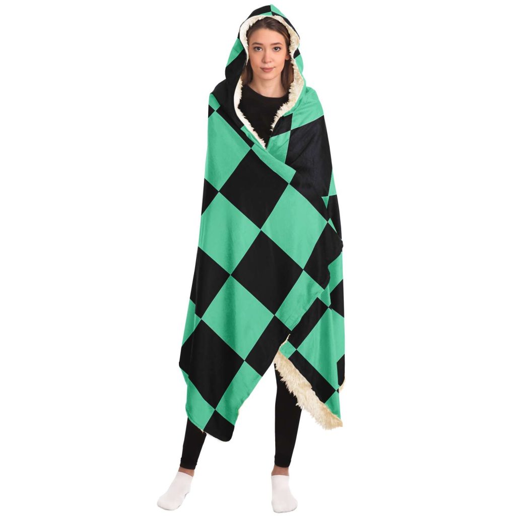 4113368e9476b7cbeb3b05f886f40f7c hoodedBlanket view2 - Demon Slayer Store