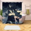 Anime Demon Slayer 3D Printed Shower Curtains Bath Products Bathroom Decor with Hooks Waterproof 05 15 - Demon Slayer Store