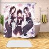 Anime Demon Slayer 3D Printed Shower Curtains Bath Products Bathroom Decor with Hooks Waterproof 05 19 - Demon Slayer Store