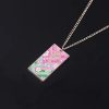 Anime Demon Slayer Pendant Necklace Kimetsu No Yaiba Rengoku Kyoujurou Uzui Tengen Kanroji Mitsuri Necklaces Jewelry 2 - Demon Slayer Store