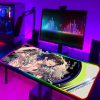 Demon Slayer Cute Mouse Pad Xxl RGB Pc Accessories Laptop Mat Desk Protector Mousepad Anime Gamer 13 - Demon Slayer Store