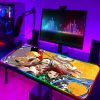 Demon Slayer Cute Mouse Pad Xxl RGB Pc Accessories Laptop Mat Desk Protector Mousepad Anime Gamer 8 - Demon Slayer Store