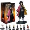 Figurine Demon Slayer Figure Kamado Tanjirou Action Figura Anime Agatsuma Zenitsu Nezuko Warrior No Yaiba Kimetsu 2 - Demon Slayer Store